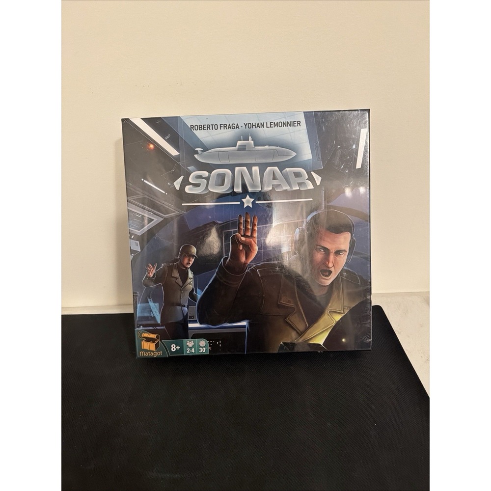 Sonar Board Game Matagot Submarine Combat Captain Sealed FRNS-046 2-4 Players